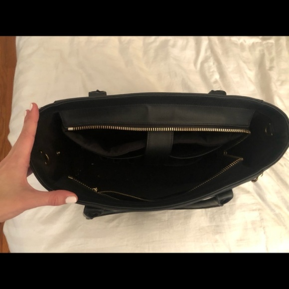 Dagne Dover Signature Classic Coated Canvas Tote - Picture 2 of 2